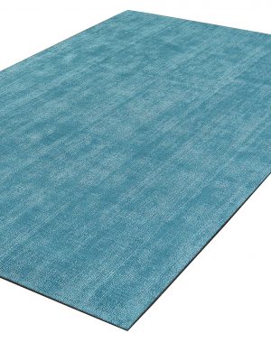 Blue Textured Area Rug