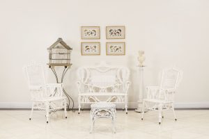 Outdoor Painted Column Pedestals