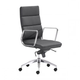 Black Leatherette Office Chairs