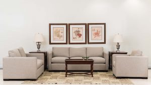 Contemporary American Mahogany Coffee Table